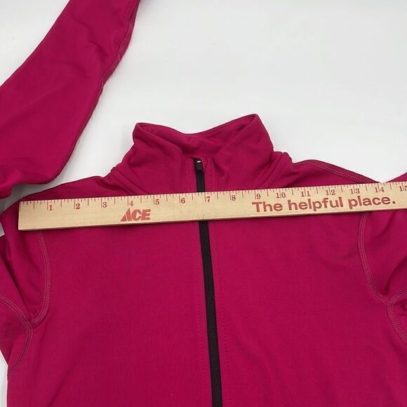 Pink Nike running Dri-fit quarter zip pullover - Picture 10 of 13